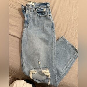 Abercrombie & Fitch Light Blue Denim Jeans